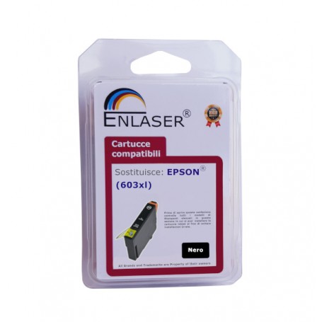 INK ENLASER.COMP. EPSON (T603XL) BK