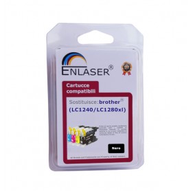 INK ENLASER COMP.BROTHER LC-1240/LC1280XL BK