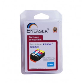 INK ENLASER COMP. EPSON (T202XL) CY