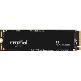 HD CRUCIAL SSD M.500GB P3 PCIe NVME